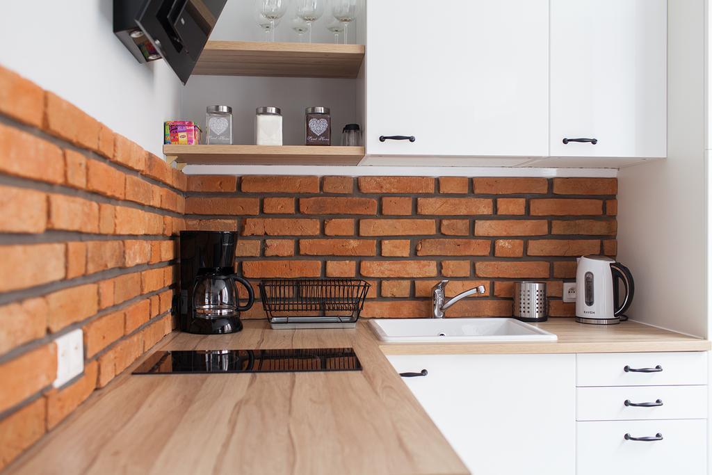 Fahrenheit Centrum Ogarna Gdaňsk Exteriér fotografie